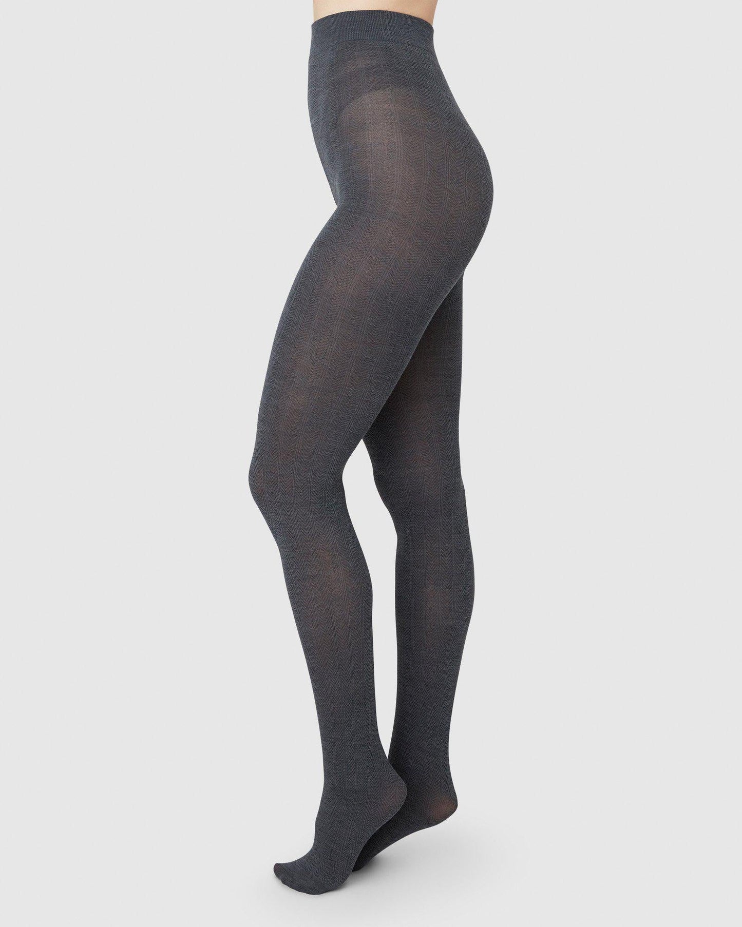 Wool Tights - Grey