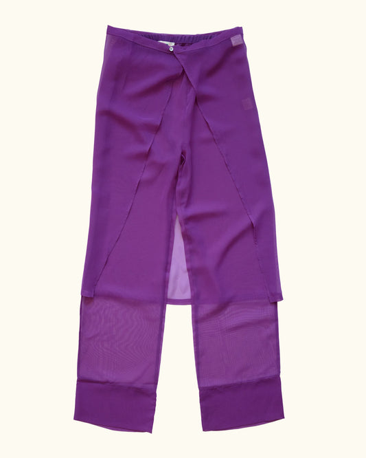 Easy Pants & Sarong - Purple