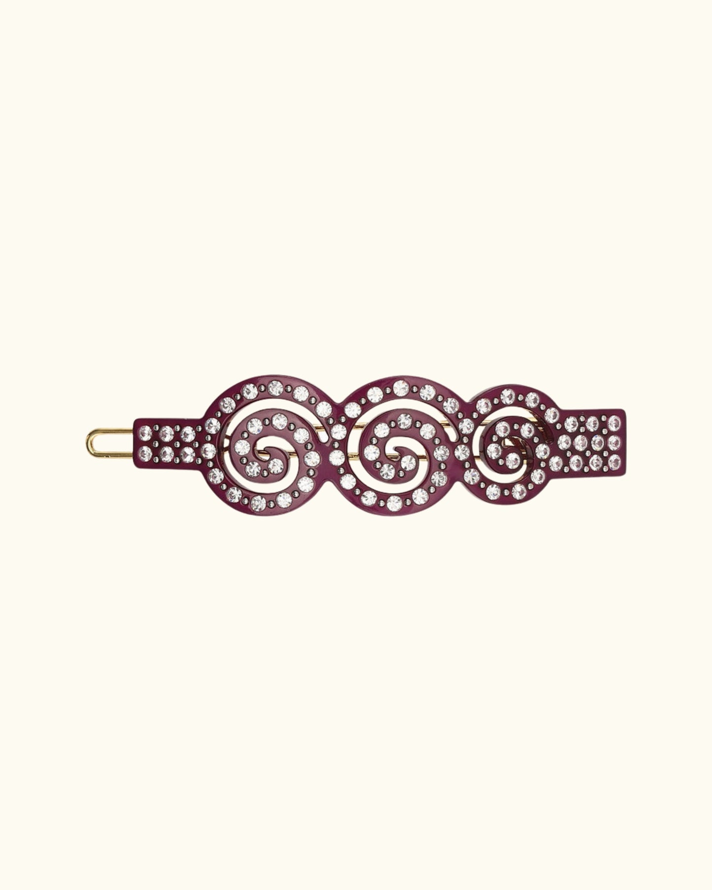 Hair Clip - Swarovski Swirl