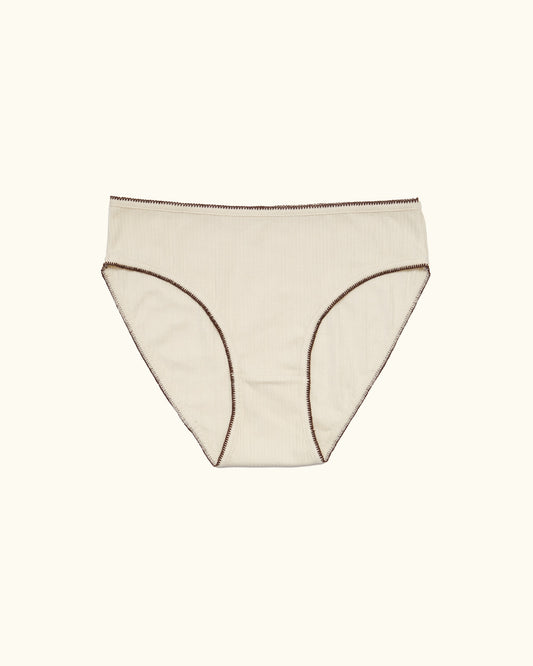 T96 Pointelle Panty - Vintage White