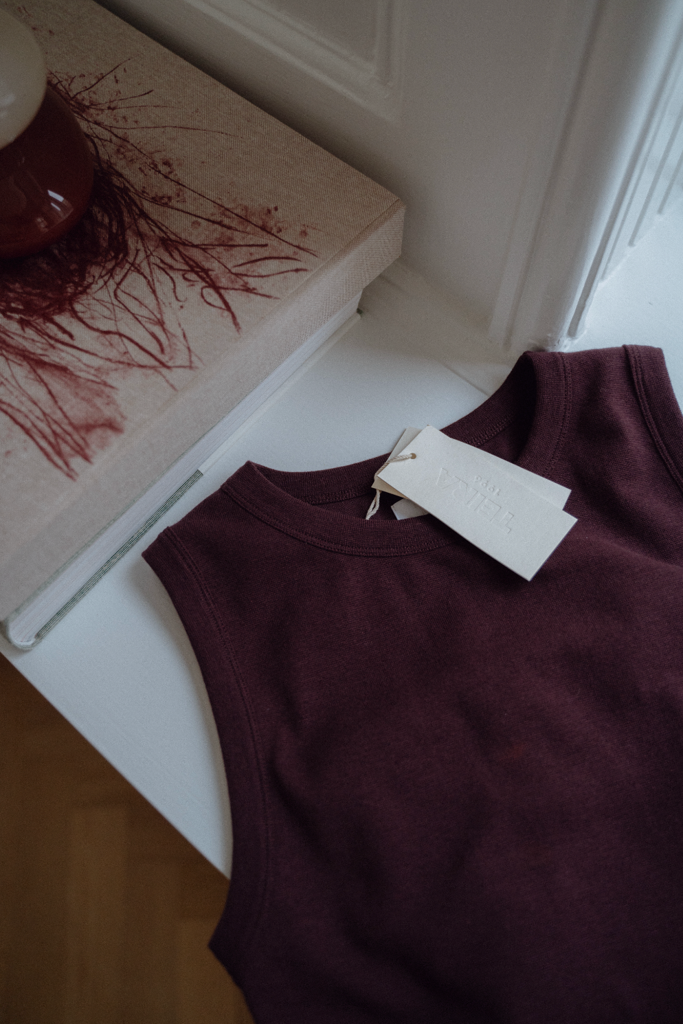 Carrie Tank - Burgundy