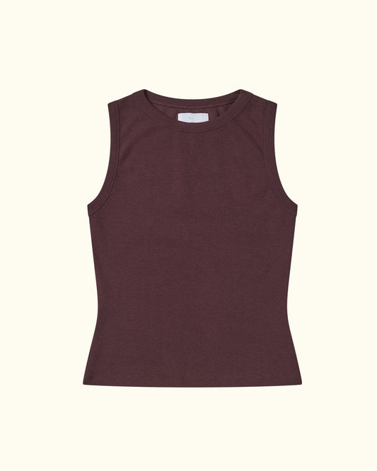 Carrie Tank - Burgundy